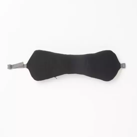 MUJI Fitted neck cushion curved, black, Travel, Plane, Bus, Train, Neck Pillow