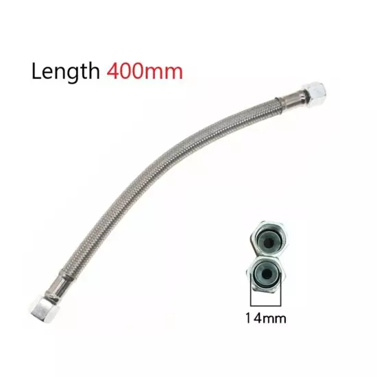 400mm Air Compressor Intake Tube Air pump check valve stainless steel hose