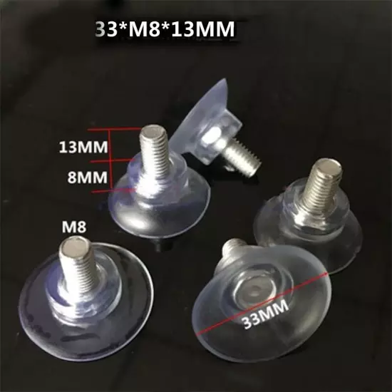 Thumb Screw Sucker Suction Cups 13/17/18/20/30mm PVC Rubber Glass Suckers