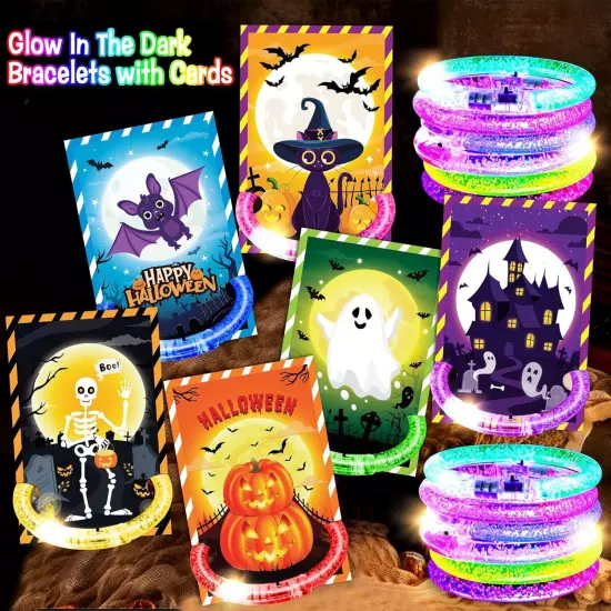 24 Pack Halloween Party Favors Purple, Pink, White, Yellow, Green, Blue 