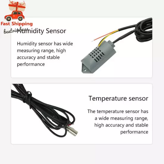 Automatic Egg Incubator Controller Thermostat Temperature Humidity Sensor XM-18S