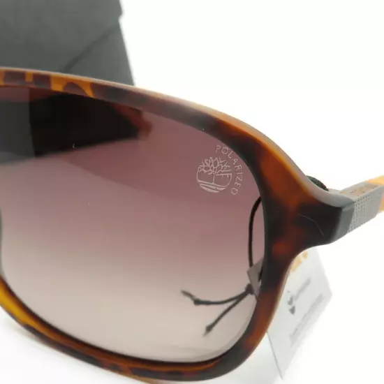 Timberland New Polarized TB9200/S 52H Tortoise/Brown Gradient Aviator Sunglasses