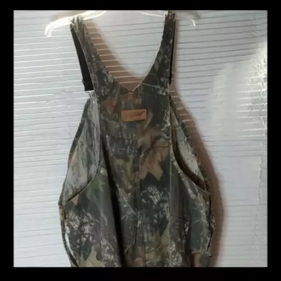 No Trace Hunting jumper with suspenders Mens Size large Camouflage