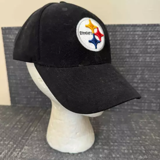 Pittsburg Steelers NFL Rebox Black Hat Unisex One Size Fits Most