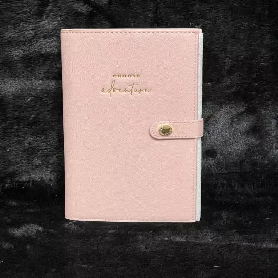 Katie Loxton Pink Leather Passport & Documents & Luggage Tag NEW 9"x 5"