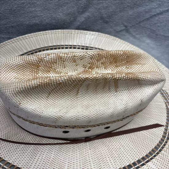 Ariat Western Rodeo 2 Cord Twisted Weave Cowboy Hat Men's S/M