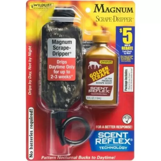 Wildlife Research Center Magnum Scrape Dripper Hunting Scent Combo