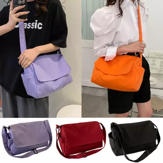 Large Capacity Women' Shoulder Bag Oxford Cloth Totes Handbag Crossbody Bag New