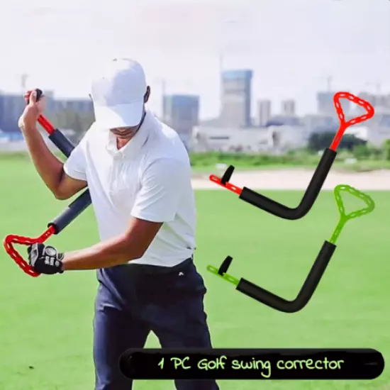 1PC Golf Swing Guide Training Corrector Gesture Aid Wrist Arm Control Indoor