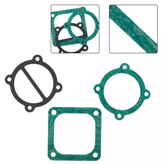 Head Gasket Set For Air Compressor Plastic Portable Rebuild Kit Replacement