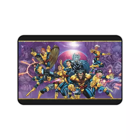 Uncanny X-Men Desk Mat - Wolverine, Psylocke, Gambit, Rogue, Storm - Jim Lee Art