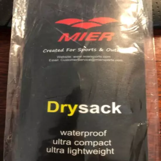 Mier DrySack 30D ULTRA-Sil Cor Dura 25L waterproof ultracompact ultralightweight