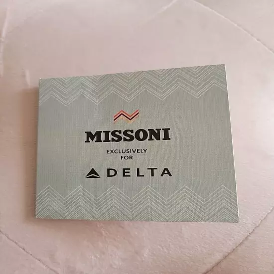 MISSONI Delta One® First Class Amenity Kit dark Blue Case