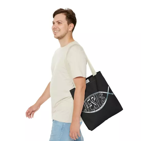 Tote Bag (AOP) - Jesus Fish