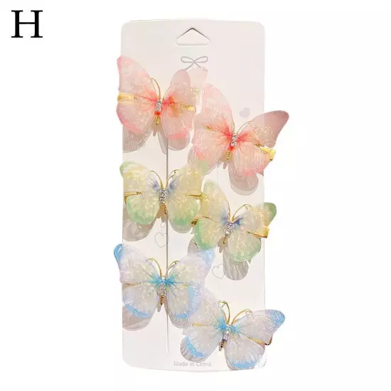 Butterfly Hair Clips Claw Barrettes Mini Jaw Clip Hairpin for Women G Prod