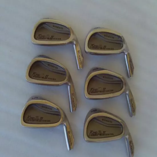 King Cobra II Senior Oversize Iron Head Set Golf Club Head 3,4,5,6,8, & PW Men R