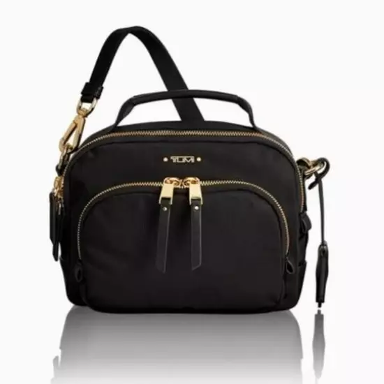 TUMI Voyageur Troy Shoulder Bag Crossbody Black New