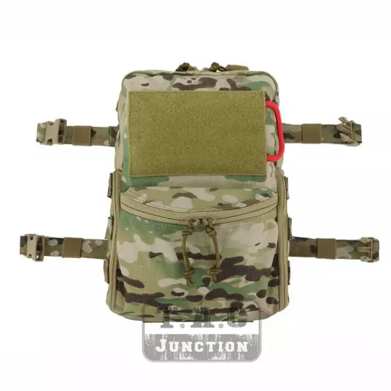 Tactical Molle MiniMAP Modular Assault Pack Quick Detach Map Hydration Backpack