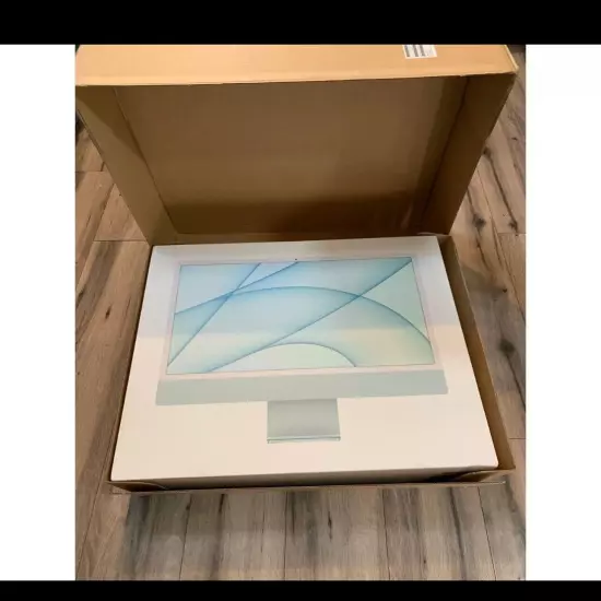 Apple iMac 24-Inch M1" 2021 Models For Box Empty Only- Yellow