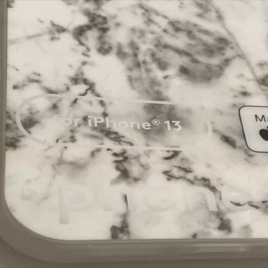 HeyDay iPhone 13 Phone Case- White Marble