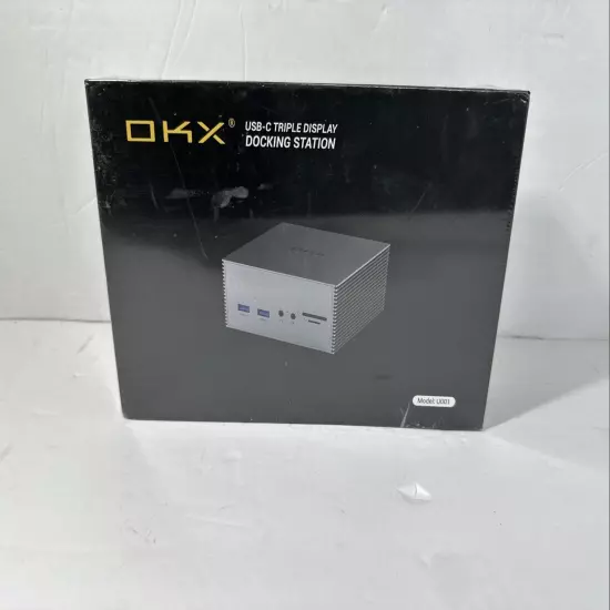 OKX USB-C Triple Display Docking Station Model U001 Brand NEW Factory Sealed