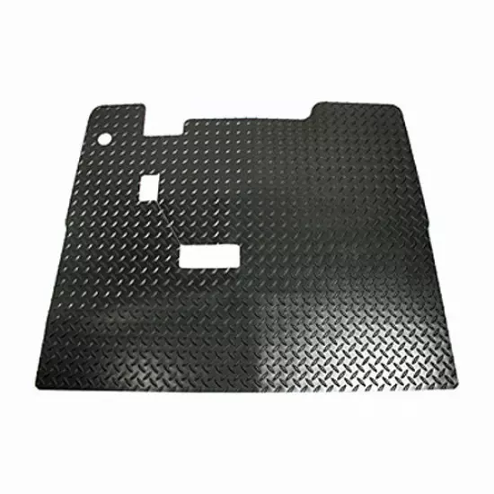 EZGO TXT Golf Cart Rubber Diamond Plate Floor Mat (2001.5-2013)