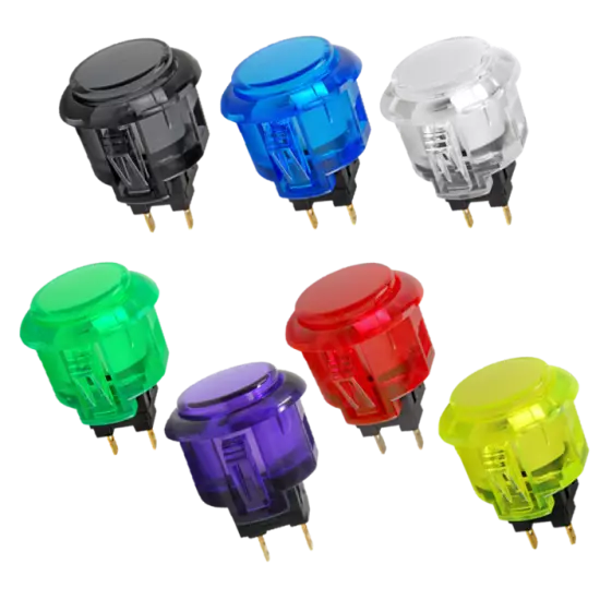 Tesi Switch DITO 24mm Arcade Button Guitar Kill Switch - 25 Colors Available!