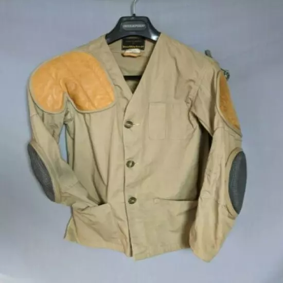 Vintage BUTTSTOP Rifle Skeet Shooting Hunting Jacket 36