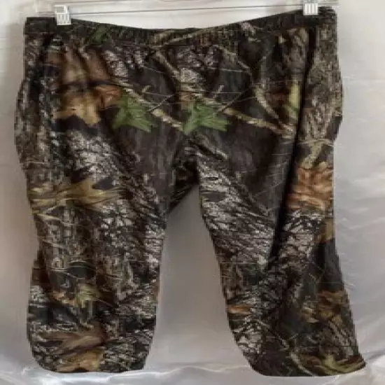 GAMEHIDE GAME HIDE HUSH HIDE SOFT SILENT FABRIC CAMO HUNTING PANTS XL EUC! PNT