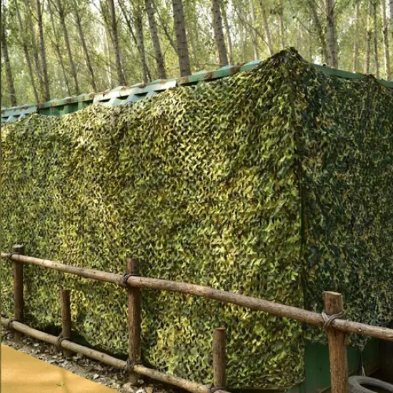 2021 Multi-size hunting military camouflage net woodland camping awning