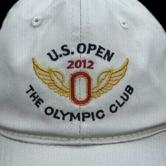 The Olympic Club 2012 U.S. Open Golf Hat USGA Tn Adult One-Size Adj. Used