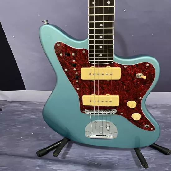 Factory customization electric guitar Jazzmaster Metal Blue color hot sale