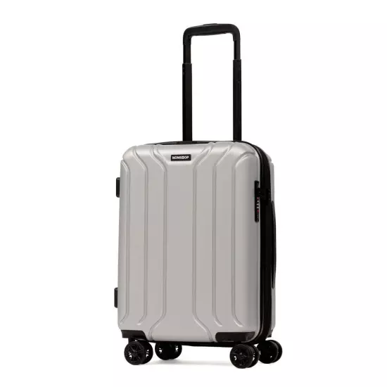 NONSTOP NEW YORK Luggage Expandable Spinner Wheels hard side shell U12