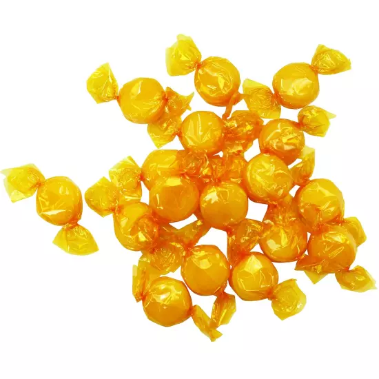 Butterscotch Hard Candy 4 lb Bulk Individually Wrapped Candies