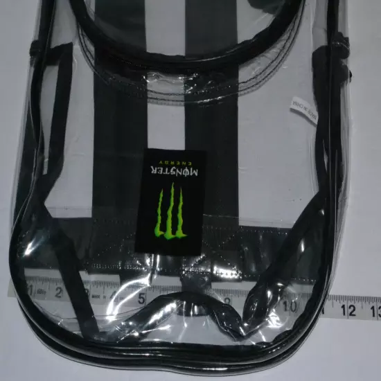 Monster Energy Drink Clear Backpack