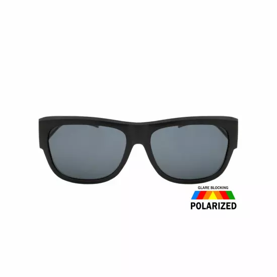 Polarized Sunglasses Fit Over Glasses Over the Top Glasses with Case Sport Wrap