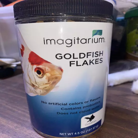 Imagitarium Gold Fish Flakes 4.5 Oz