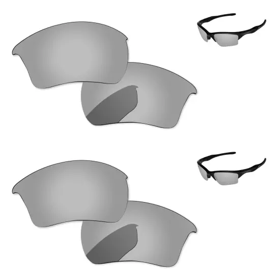 Lensology Polarize Replacement Lenses For-Oakley Half Jacket 2.0 XL OO9154-Opt