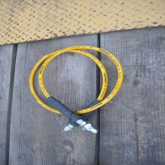 ENERPAC HC7206 6 FOOT HOSE 1/4 ID USED NICE