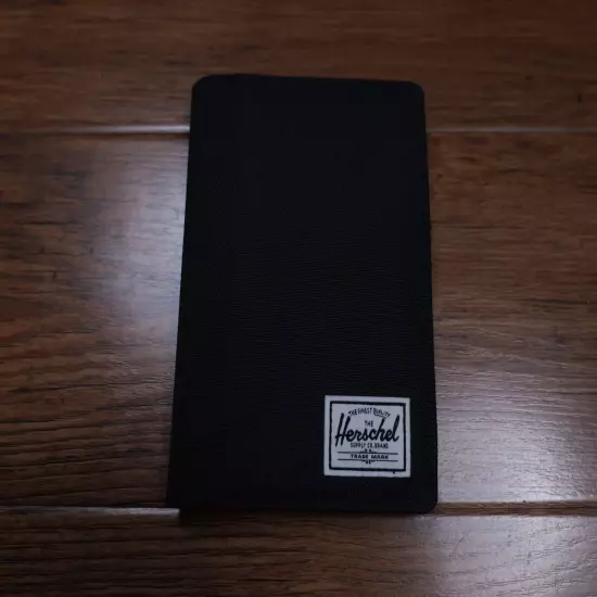 Herschel Supply Co. Passport Holder Wallet- Black. Brand New