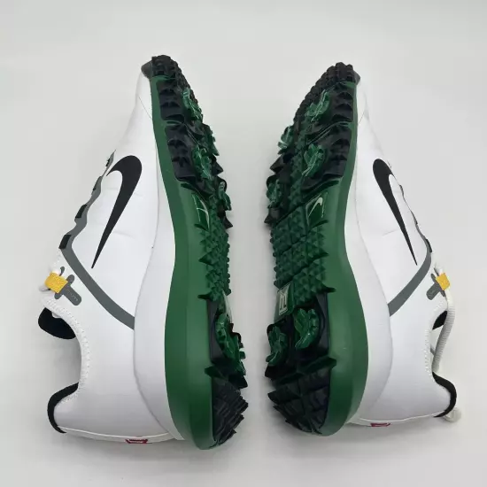 Nike TW '13 White Black Pine Green Tiger Woods Masters DR5752-100 Size 7