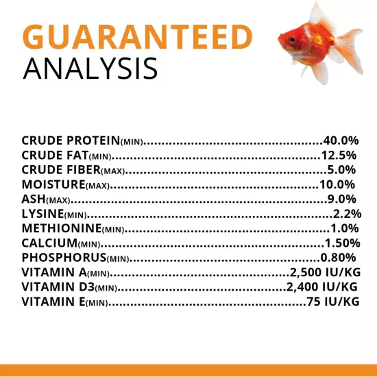 Bug Bites Goldfish Fish Food, Pellets for Medium to Large Sized Fish, 3.53 Oz, A