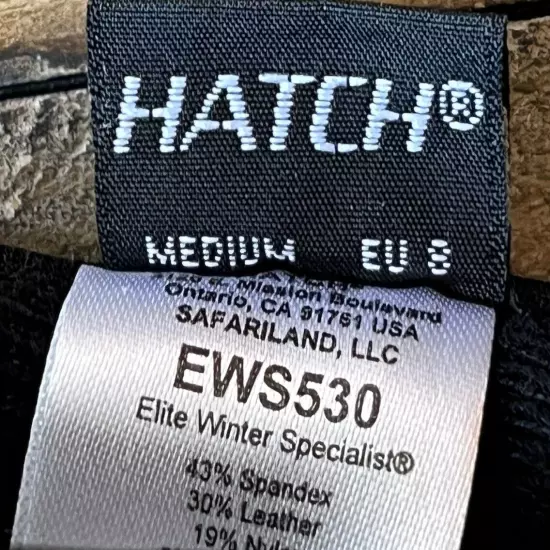 Hatch EWS530 Gloves Black Medium EU 8 Cold Weather Tactical