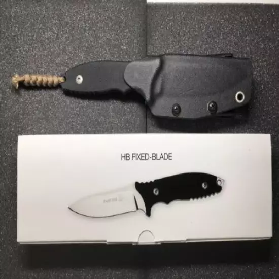 Fantoni HB Fixed-blade CPM S35VN (PVD coating) Black G10