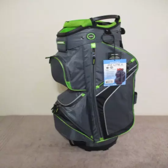 New Datrek DG Lite II Golf Cart Bag Black / Charcoal / Lime