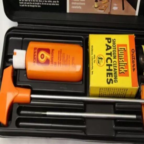 Hoppe's 9 Gun Cleaning Kit Pistol Firearm Handgun Care Clean & Storage Box