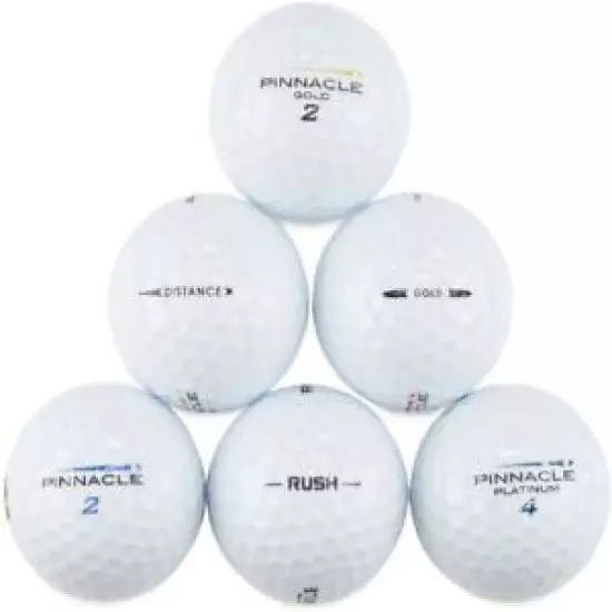 190 Near Mint AAAA Pinnacle Assorted Golf Balls (BULK) - Free Shipping