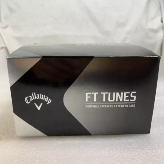 NEW CALLAWAY FT Tunes Sunglasses Case With Built In Portable Music Speaker $99