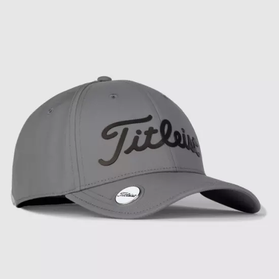 New 2024Titleist Players Performance Ball Marker Hat Charcoal and Black $38