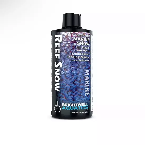 Brightwell Aquatics Reef Snow 250mL Marine Snow Liquid Coral & Invertebrate Food